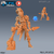 Ladino Elfo - Sem Pintura, Miniatura 3D Média Para Rpg de Mesa