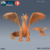Dragão de Bronze Adulto - Sem Pintura, Miniatura 3D Enorme Para Rpg de Mesa