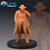 Detetive Jack Zeal - Sem Pintura, Miniatura 3D Média Para Rpg de Mesa