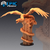 Couatl - Sem Pintura, Miniatura 3D Enorme Para Rpg de Mesa