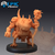 Slaad Xamã - Sem Pintura, Miniatura 3D Média Para Rpg de Mesa
