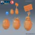 Mimico Vaso - Sem Pintura, Miniatura 3D Média Para Rpg de Mesa na internet
