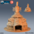 Tenda do Chefe - Sem Pintura, Miniatura 3D Grande Para Rpg de Mesa
