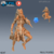Princesa Tribal - Sem Pintura, Miniatura 3D Média Para Rpg de Mesa