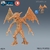 Mephit de Magma - Sem Pintura, Miniatura 3D Médio Para Rpg de Mesa - comprar online
