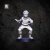Criança Ninja A - Sem Pintura, Miniatura 3D Média Para Rpg de Mesa