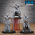 Cavaleiro do Culto - Sem Pintura, Miniatura 3D Médio Para Rpg de Mesa
