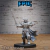 Cavaleiro da Guarda Negra - Sem Pintura, Miniatura 3D Médio Para Rpg de Mesa na internet