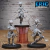 Dríade de Nozes - Sem Pintura, Miniatura 3D Médio Para Rpg de Mesa