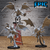 Abishai de Cobre - Sem Pintura, Miniatura 3D Médio Para Rpg de Mesa