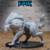 Warg - Sem Pintura, Miniatura 3D Grande Para RPG de Mesa