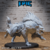 Warg Correndo - Sem Pintura, Miniatura 3D Grande Para RPG de Mesa
