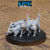 Enxame de Gatos - Sem Pintura, Miniatura 3D Média Para Rpg de Mesa