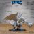 Dragão Bípede Ataque de Sopro - Sem Pintura, Miniatura 3D Enorme Para RPG de Mesa