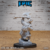 Rei Anão - Sem Pintura, Miniatura 3D Média Para RPG de Mesa