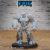 Mirmidão Pétreo - Sem Pintura, Miniatura 3D Média Para Rpg de Mesa