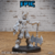 Jovem Bárbaro - Sem Pintura, Miniatura 3D Média Para Rpg de Mesa