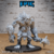 Troll Selvagem - Sem Pintura, Miniatura 3D Grande Para RPG de Mesa