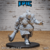 Orog Fêmea Perseguindo - Sem Pintura, Miniatura 3D Grande Para RPG de Mesa