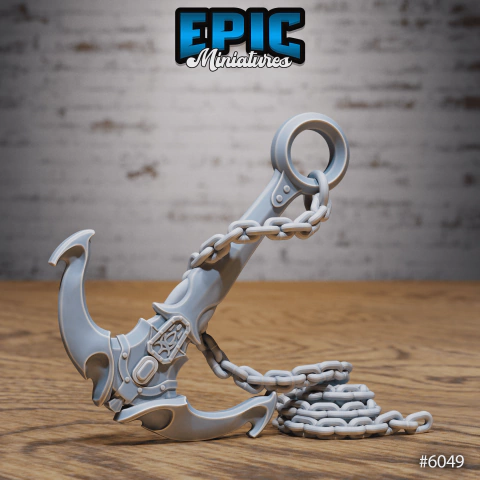 Ancora - Sem Pintura, Miniatura 3D Cenário Para RPG de Mesa - comprar online