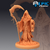 Ceifador - Sem Pintura, Miniatura 3D Médio Para Rpg de Mesa