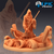 Barqueiro do Submundo- Sem Pintura, Miniatura 3D Grande Para Rpg de Mesa