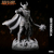Lorde Supremo Wurmnaard - Sem Pintura, Miniatura 3D Média Para Rpg de Mesa