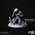 Caçador Infectado - Sem Pintura, Miniatura 3D Médio Para Rpg de Mesa