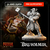 Bruhmmir, O Anão - Sem Pintura, Miniatura 3D Média Para Rpg de Mesa