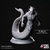 Naga - Sem Pintura, Miniatura 3D Médio Para Rpg de Mesa