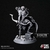 Sylvana, A Caçadora - Sem Pintura, Miniatura 3D Médio Para Rpg de Mesa
