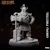 Ghrimli Firesteel, Herói Anão  Sem Pintura, Miniatura 3D Média Para Rpg de Mesa