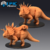 Triceratops - Sem Pintura, Miniatura 3D Enorme Para Rpg de Mesa