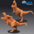 Tiranossauro Rex Rugindo - Sem Pintura, Miniatura 3D Enorme Para RPG de Mesa