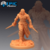 Elfo Bárbaro - Sem Pintura, Miniatura 3D Média Para RPG de Mesa