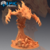 Elemental Primordial da Agua - Sem Pintura, Miniatura 3D Enorme Para Rpg de Mesa
