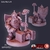 Anão de Aço - Sem Pintura, Miniatura 3D Média Para Rpg de Mesa
