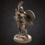 Adara, A Soldada - Sem Pintura, Miniatura 3D Média Para Rpg de Mesa