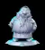 Bombur, Anão Exilado - Sem Pintura, Miniatura 3D Médio Para Rpg de Mesa