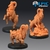 Carneiro Escalador - Sem Pintura, Miniatura 3D Médio Para Rpg de Mesa