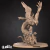 Balazar, Gnomo Summoner - Sem Pintura, Miniatura 3D Média Para RPG