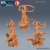 Dao - Sem Pintura, Miniatura 3D Grande Para Rpg de Mesa