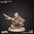 Derro Guerreiro - Sem Pintura, Miniatura 3D Médio Para Rpg de Mesa