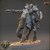 Duque Drakon Darkflame - Sem Pintura, Miniatura 3D Grande Para RPG de Mesa