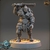 Eirik Frostbeard - Sem Pintura, Miniatura 3D Médio Para Rpg de Mesa