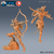 Elfa da Lua Batedora - Sem Pintura, Miniatura 3D Médio Para Rpg de Mesa - comprar online