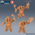 Ettin Guerreiro - Sem Pintura, Miniatura 3D Grande Para Rpg de Mesa
