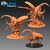 Besouro Gigante - Sem Pintura, Miniatura 3D Grande Para Rpg de Mesa