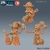 Goblin Diva - Sem Pintura, Miniatura 3D Médio Para Rpg de Mesa