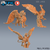 Grifo - Sem Pintura, Miniatura 3D Grande Para Rpg de Mesa